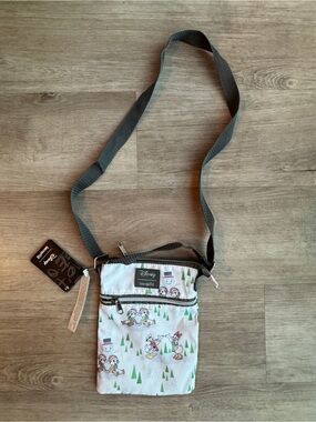 LOUNGEFLY Disney Winter Friends Crossbody Bag NWT